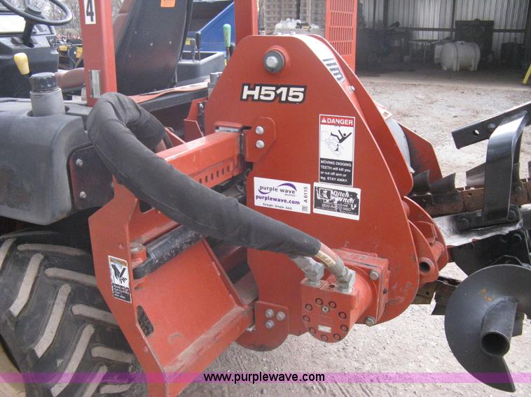 image for item A6115 2004 Ditch Witch RT55H backhoe trencher