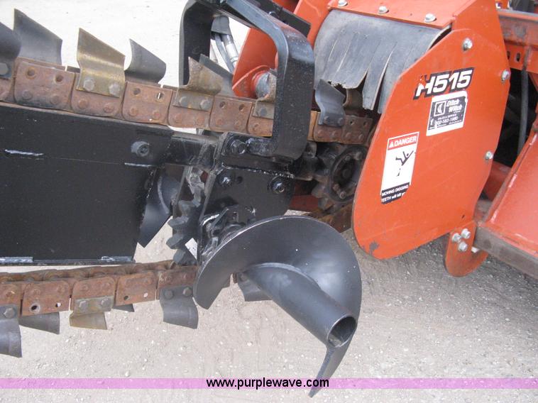 image for item A6115 2004 Ditch Witch RT55H backhoe trencher