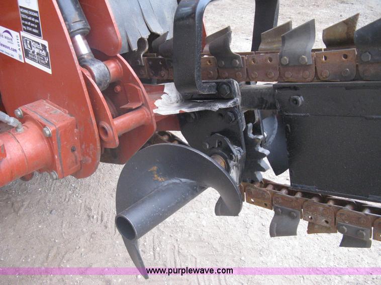 image for item A6115 2004 Ditch Witch RT55H backhoe trencher