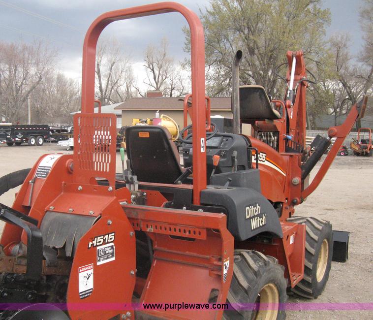 image for item A6115 2004 Ditch Witch RT55H backhoe trencher