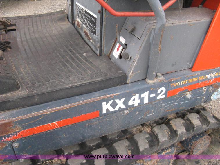 image for item A6116 Kubota KX41-2 compact excavator
