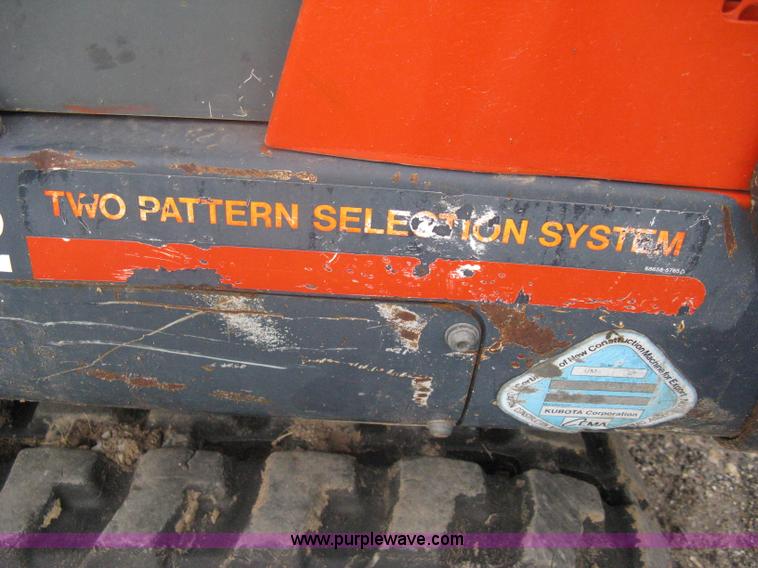 image for item A6116 Kubota KX41-2 compact excavator