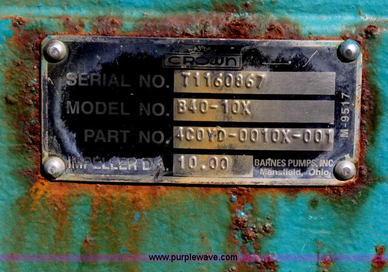 image for item A6885 Crown B40-10X water pump