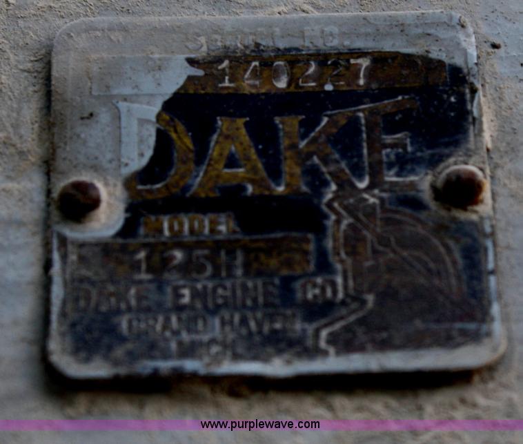 image for item A6894 Dake 125H hydraulic press