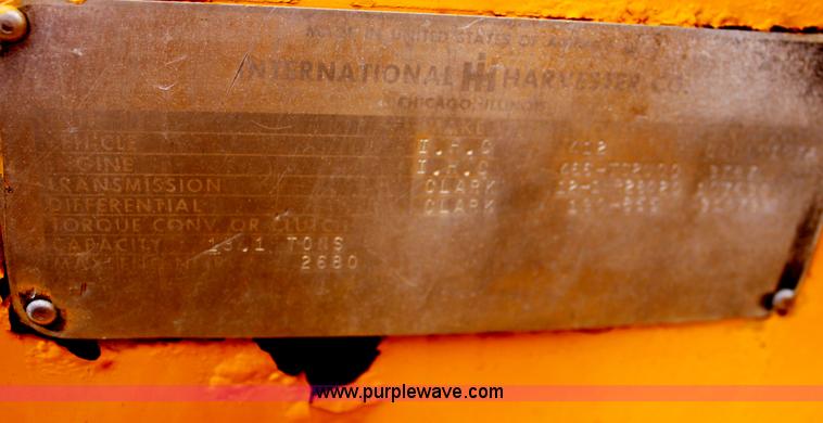 image for item A7377 International Harvester 412 paddle scraper