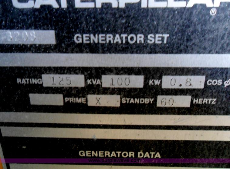 image for item B1073 Caterpillar diesel generator