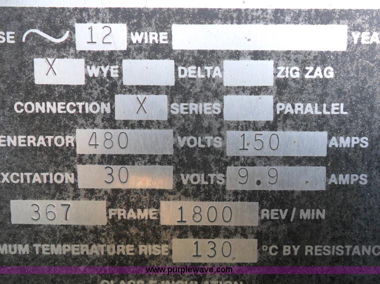 image for item B1073 Caterpillar diesel generator