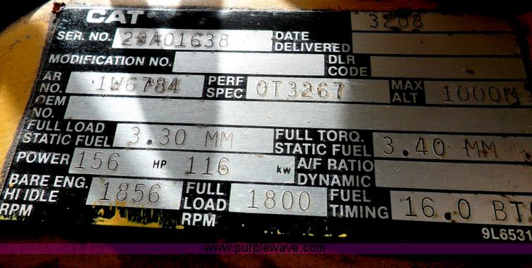 image for item B1073 Caterpillar diesel generator