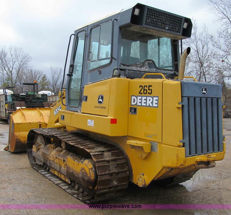 image for item B2619 2000 John Deere 655C track loader