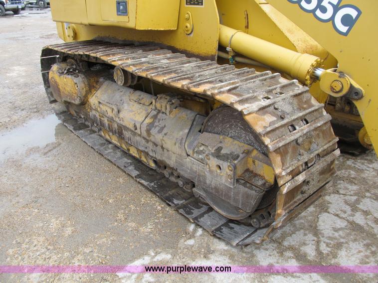 image for item B2619 2000 John Deere 655C track loader