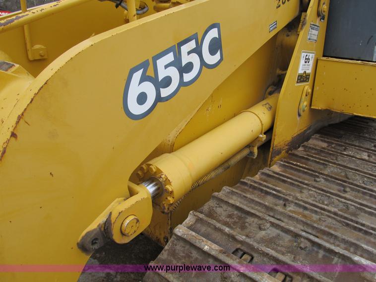 image for item B2619 2000 John Deere 655C track loader
