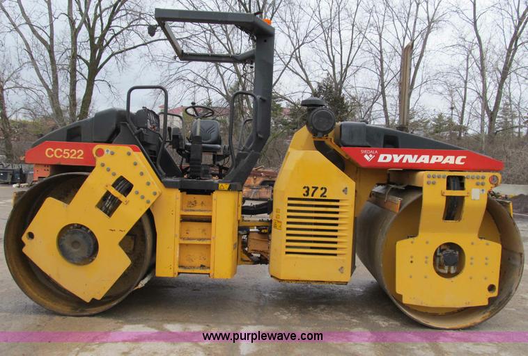 image for item B2620 1998 Dynapac CC522 double drum vibratory roller