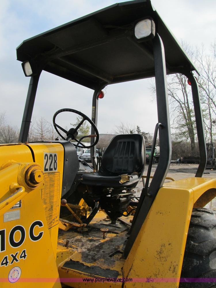 image for item B2622 1989 John Deere 210C landscape loader