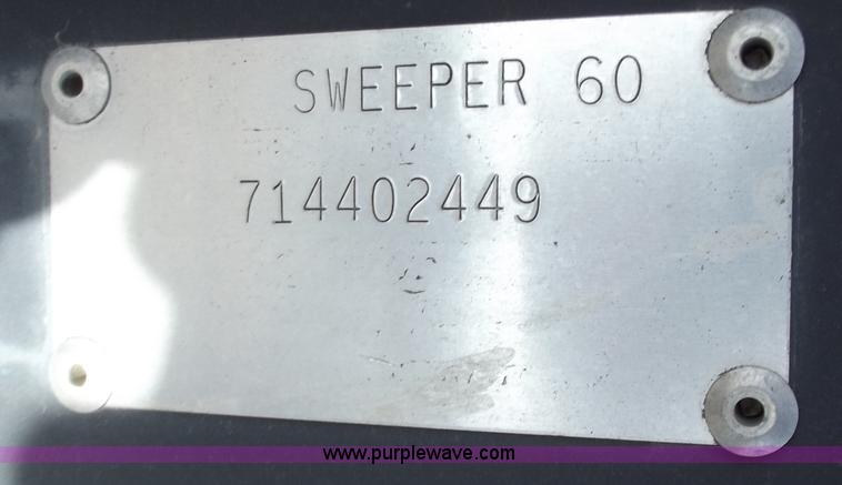 image for item B6177 Bobcat 60" sweeper