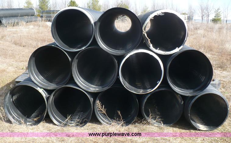 image for item B6288 (12) 24" diameter drainage pipes