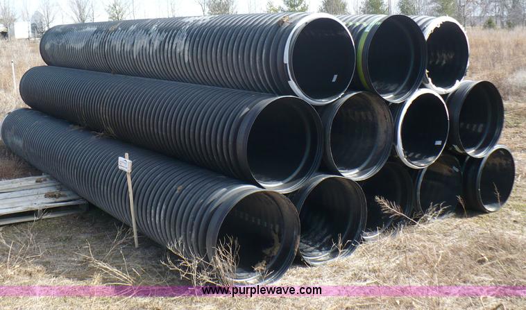 image for item B6288 (12) 24" diameter drainage pipes