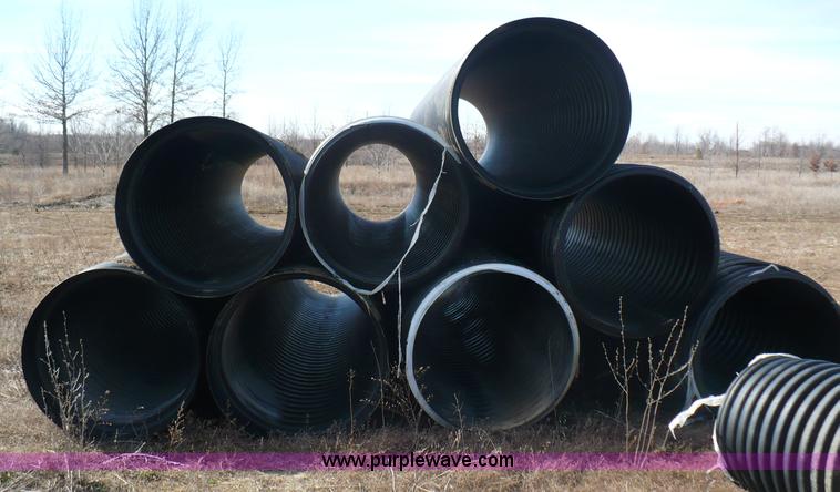 image for item B6289 (8) 36" diameter drainage pipes