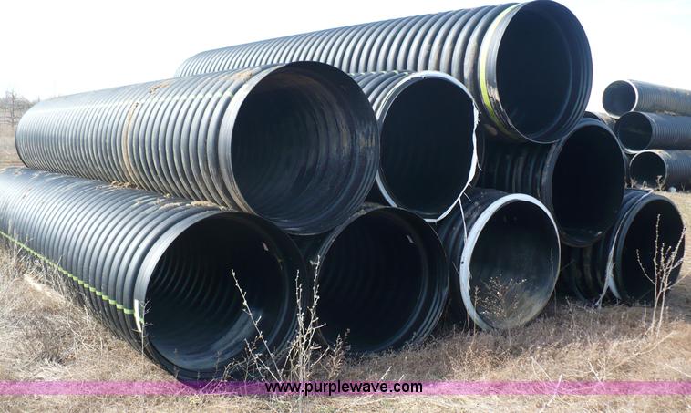 image for item B6289 (8) 36" diameter drainage pipes