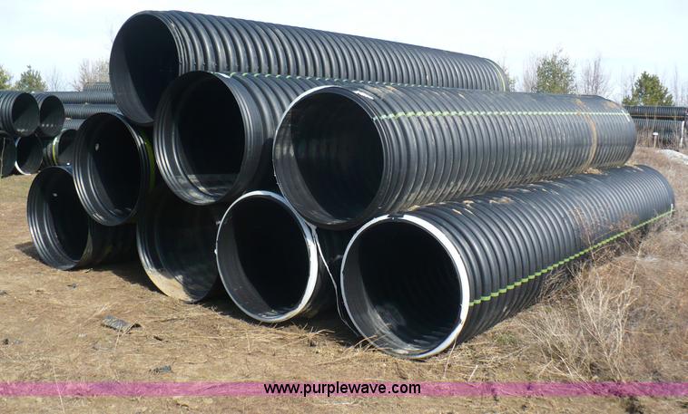 image for item B6289 (8) 36" diameter drainage pipes