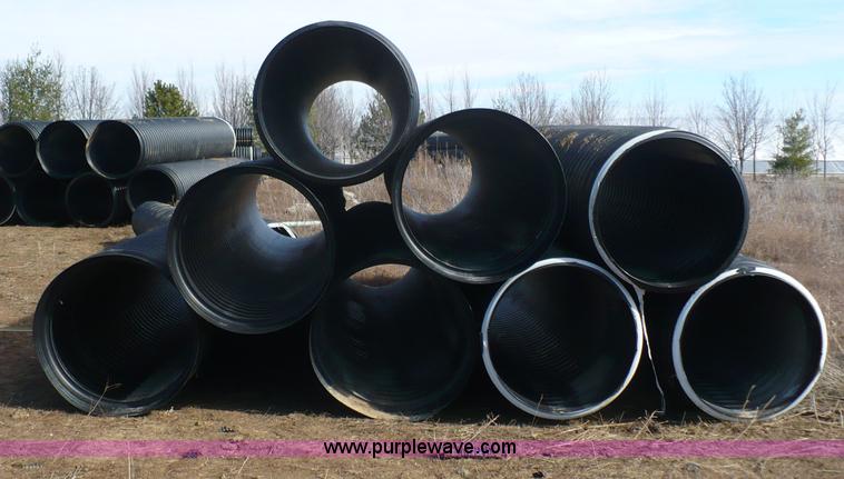 image for item B6289 (8) 36" diameter drainage pipes