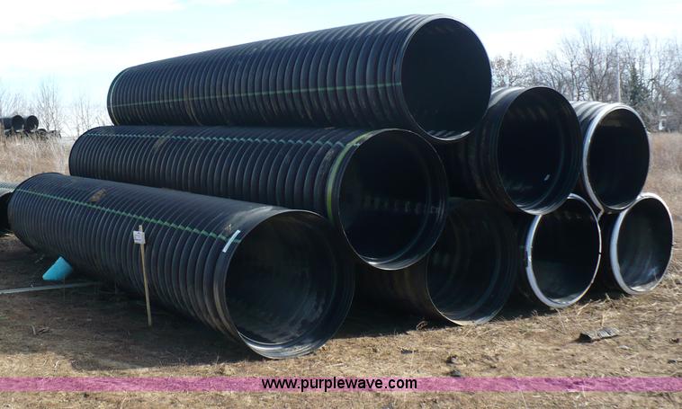 image for item B6289 (8) 36" diameter drainage pipes
