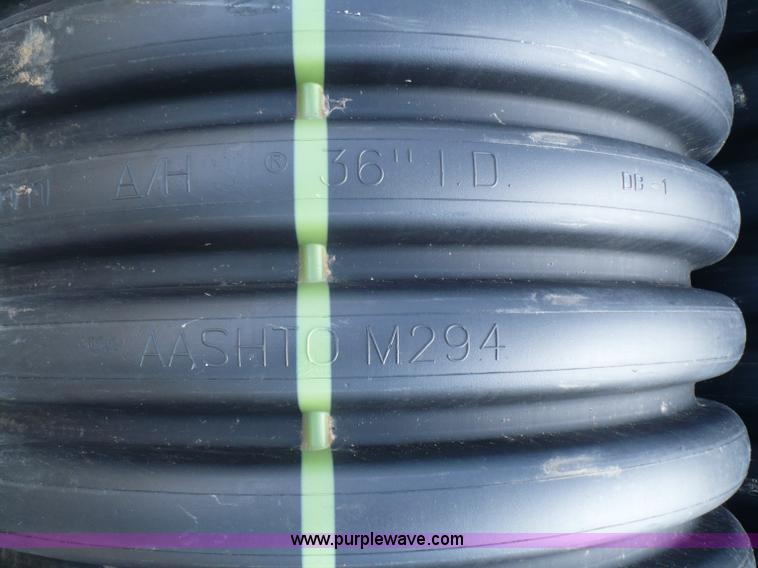 image for item B6289 (8) 36" diameter drainage pipes
