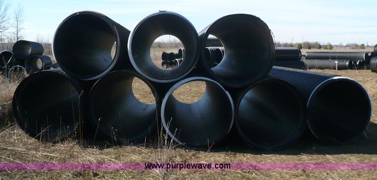 image for item B6291 (8) 42" diameter drainage pipes