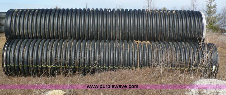 image for item B6291 (8) 42" diameter drainage pipes