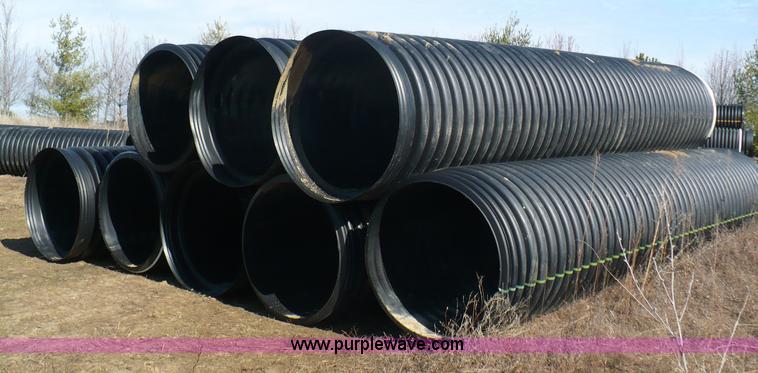 image for item B6291 (8) 42" diameter drainage pipes