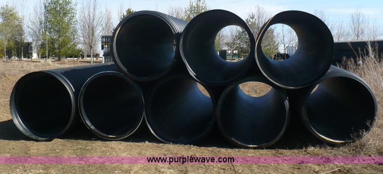 image for item B6291 (8) 42" diameter drainage pipes
