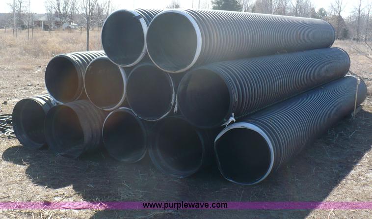 image for item B6292 (11) 24" diameter drainage pipes