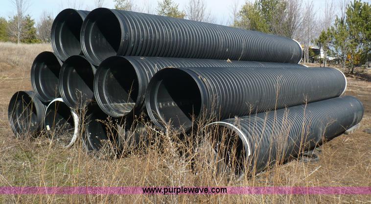 image for item B6292 (11) 24" diameter drainage pipes