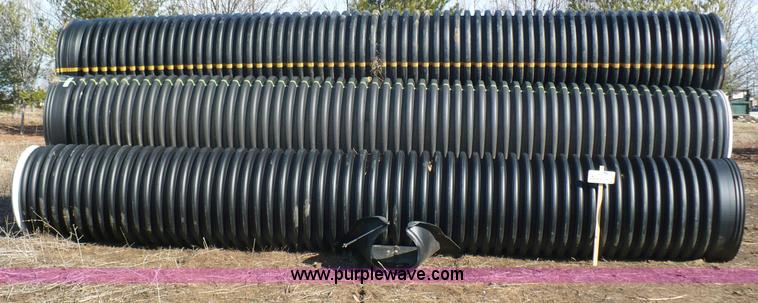 image for item B6293 (8) 30" diameter drainage pipes