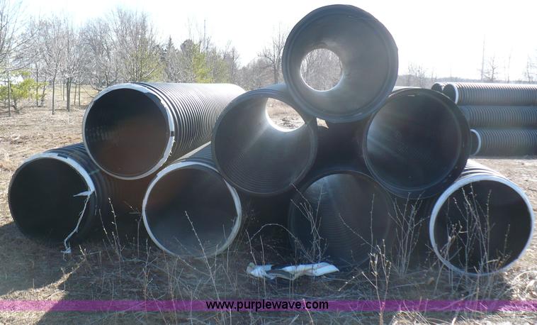 image for item B6293 (8) 30" diameter drainage pipes