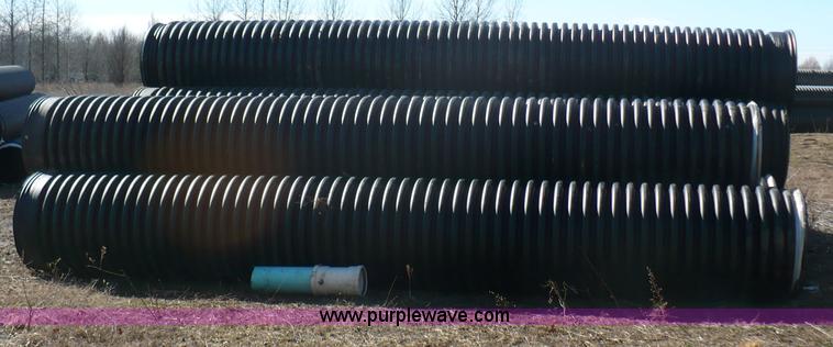 image for item B6293 (8) 30" diameter drainage pipes