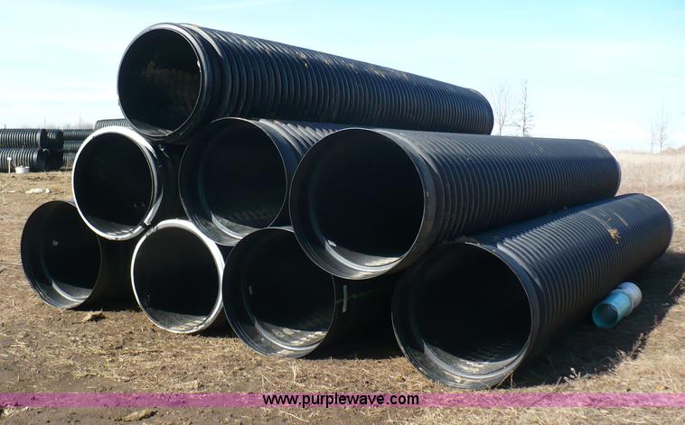 image for item B6293 (8) 30" diameter drainage pipes