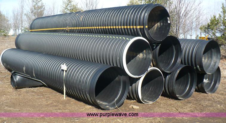 image for item B6293 (8) 30" diameter drainage pipes