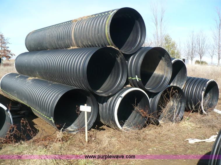 image for item B6295 (8) 36" diameter drainage pipes