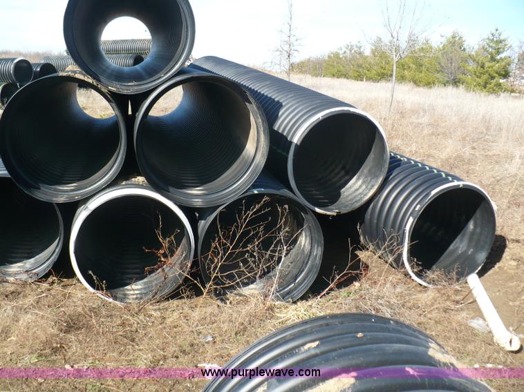 image for item B6295 (8) 36" diameter drainage pipes