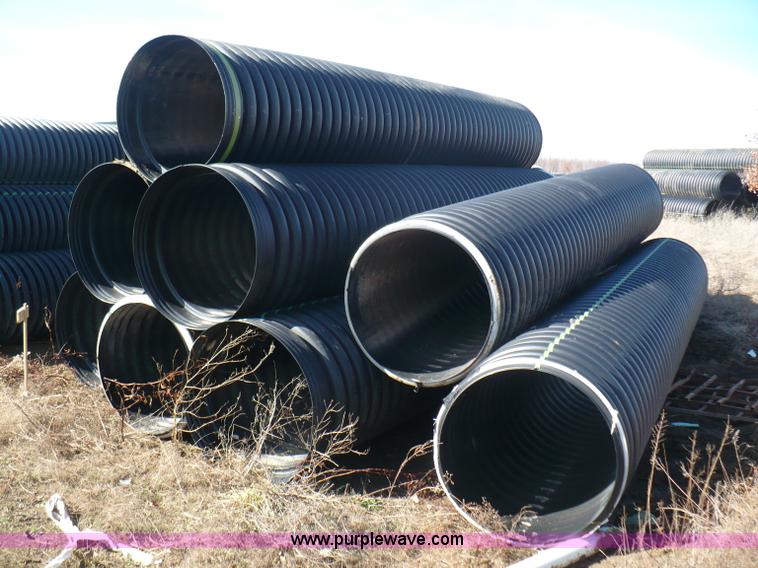 image for item B6295 (8) 36" diameter drainage pipes