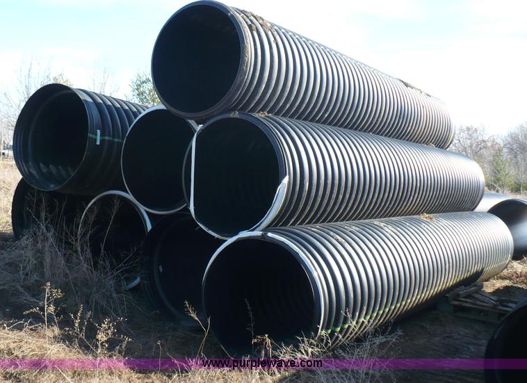 image for item B6295 (8) 36" diameter drainage pipes