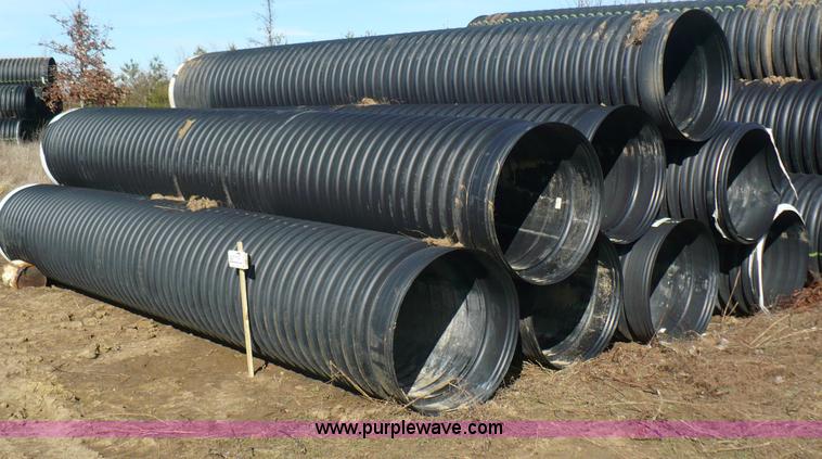 image for item B6296 (8) 30" diameter drainage pipes