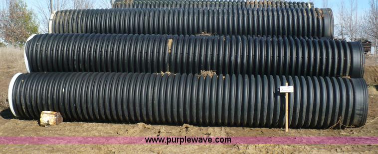 image for item B6296 (8) 30" diameter drainage pipes