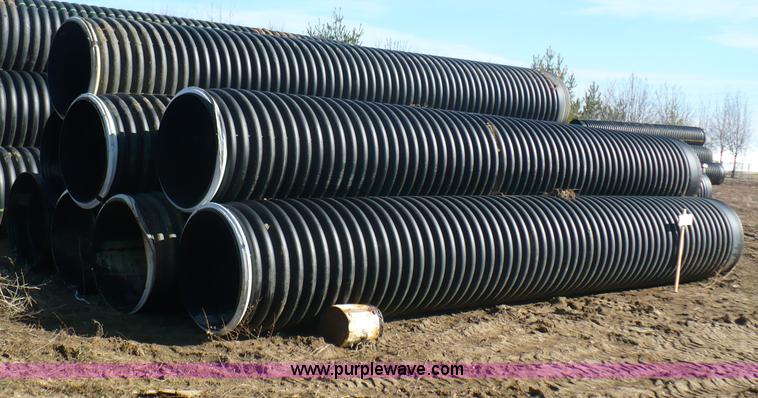 image for item B6296 (8) 30" diameter drainage pipes