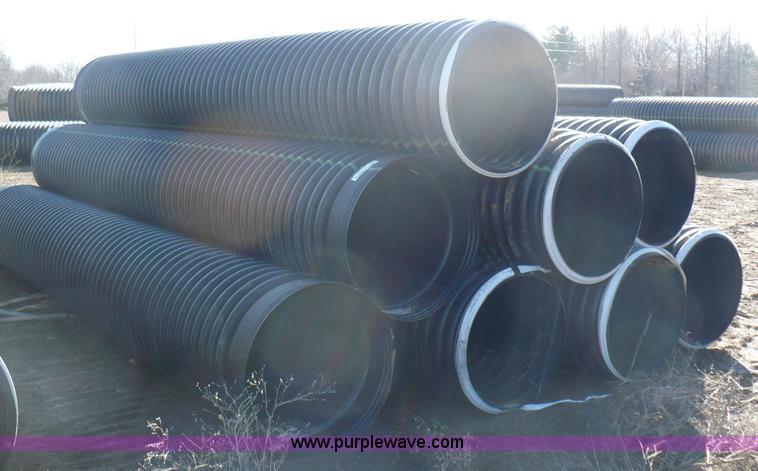 image for item B6296 (8) 30" diameter drainage pipes