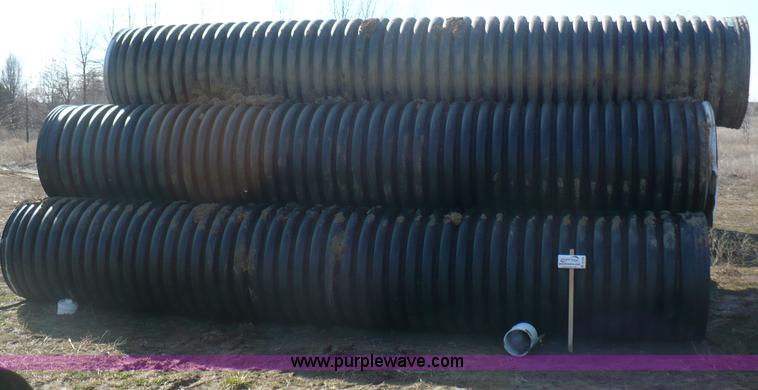 image for item B6298 (8) 36" diameter drainage pipes