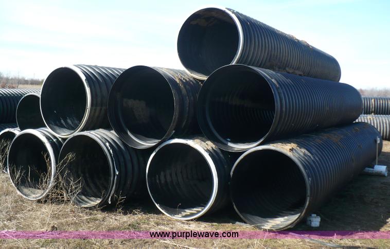 image for item B6298 (8) 36" diameter drainage pipes