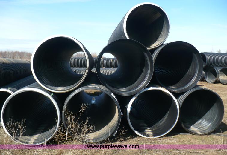 image for item B6298 (8) 36" diameter drainage pipes