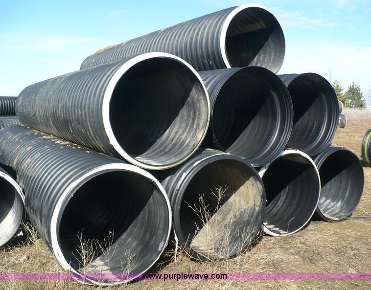 image for item B6298 (8) 36" diameter drainage pipes