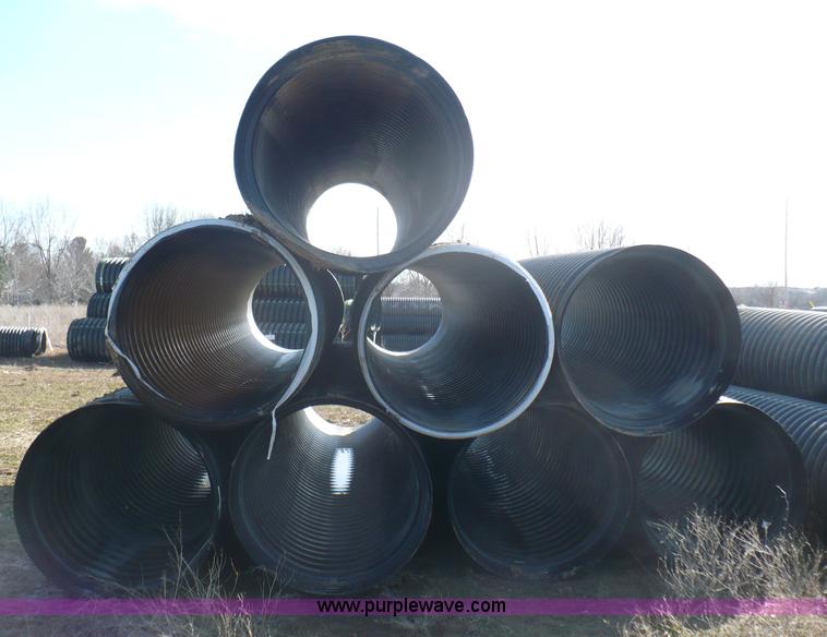 image for item B6298 (8) 36" diameter drainage pipes
